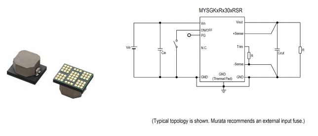 Murata村田MYSGK1R830FRSR非隔離降壓DC-DC轉(zhuǎn)換器 Murata村田MYSGK1R830FRSR非隔離降壓DC-DC轉(zhuǎn)換器
