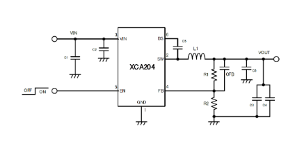 XCA204A0K1MR降壓DC-DC電源模塊TOREX XCA204A0K1MR降壓DC-DC電源模塊TOREX