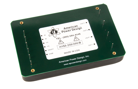 美國(guó)APD高壓電源H150-500/500/B,H150-150/150,H150-75,H150-300,H150-400